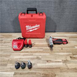 HOUSTON LOCATION - AS-IS M12 12-Volt Lithium-Ion Cordless PEX Expansion Tool Kit with (2) 1.5 Ah Batteries  (3) Expansion Heads and Hard Case