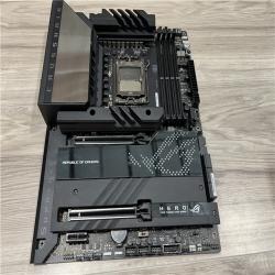 AS-IS ASUS ROG CROSSHAIR X670E HERO AMD AM5 X670 ATX M.2 Desktop Motherboard A