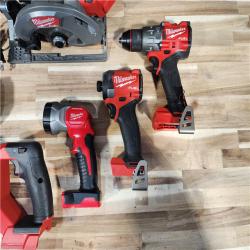 HOUSTON LOCATION - AS-IS Milwaukee FUEL 18V Lithium-Ion Brushless Cordless (5-Tool) Combo Kit