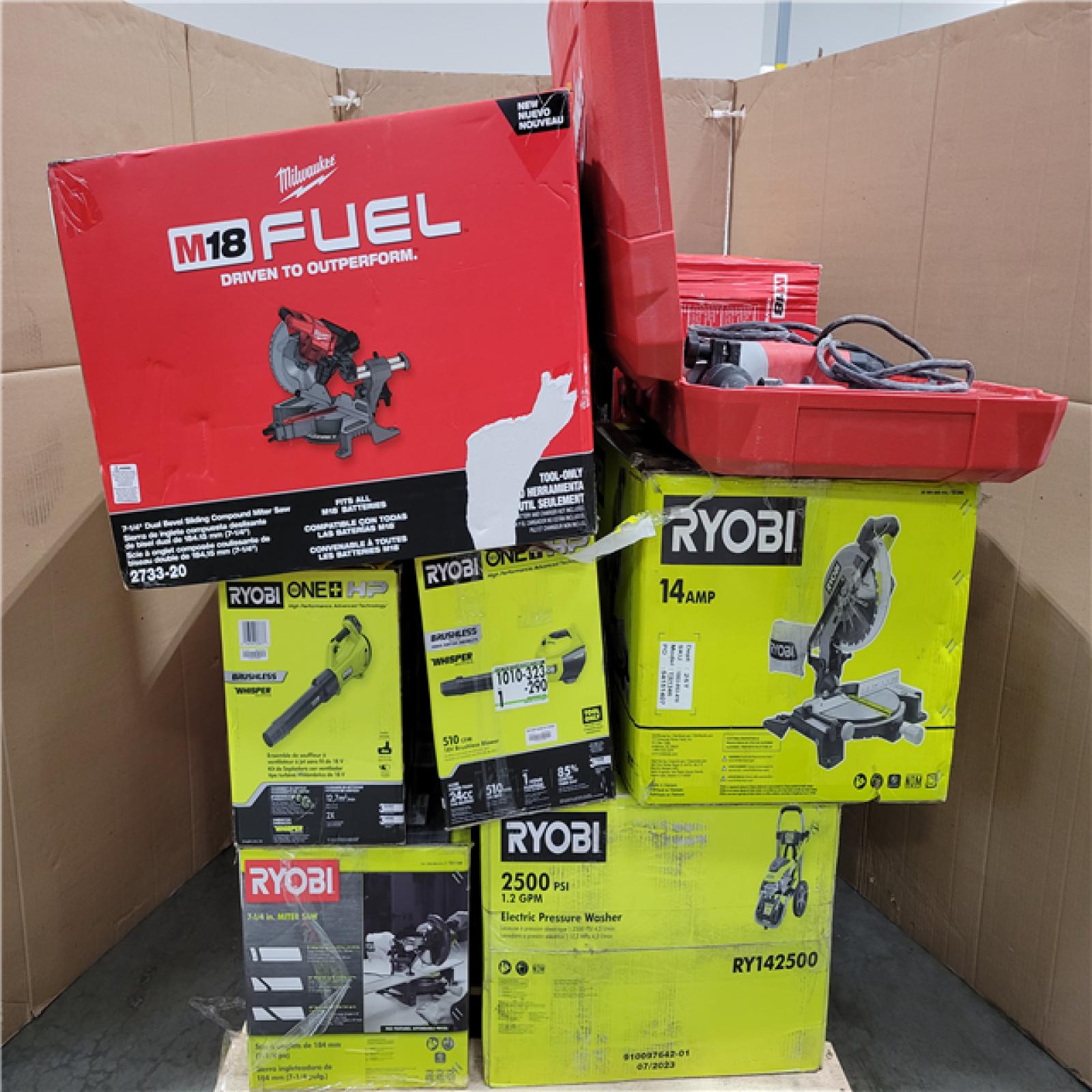 CALIFORNIA AS-IS TOOL PALLET