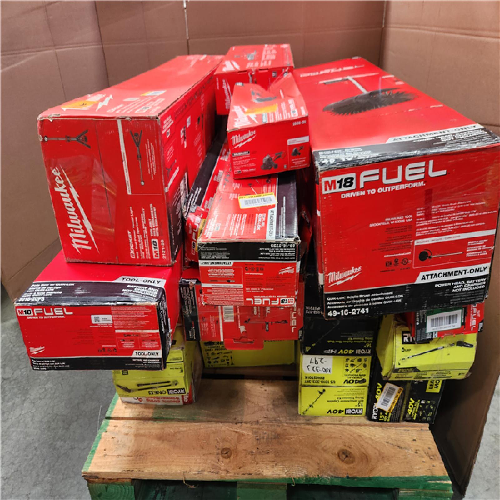CALIFORNIA AS-IS TOOL PALLET