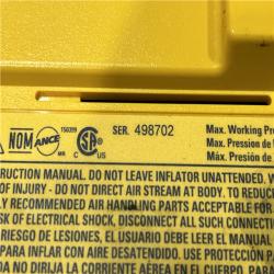 AS-IS DEWALT 20V MAX Cordless Electric Portable Inflator (Tool Only)