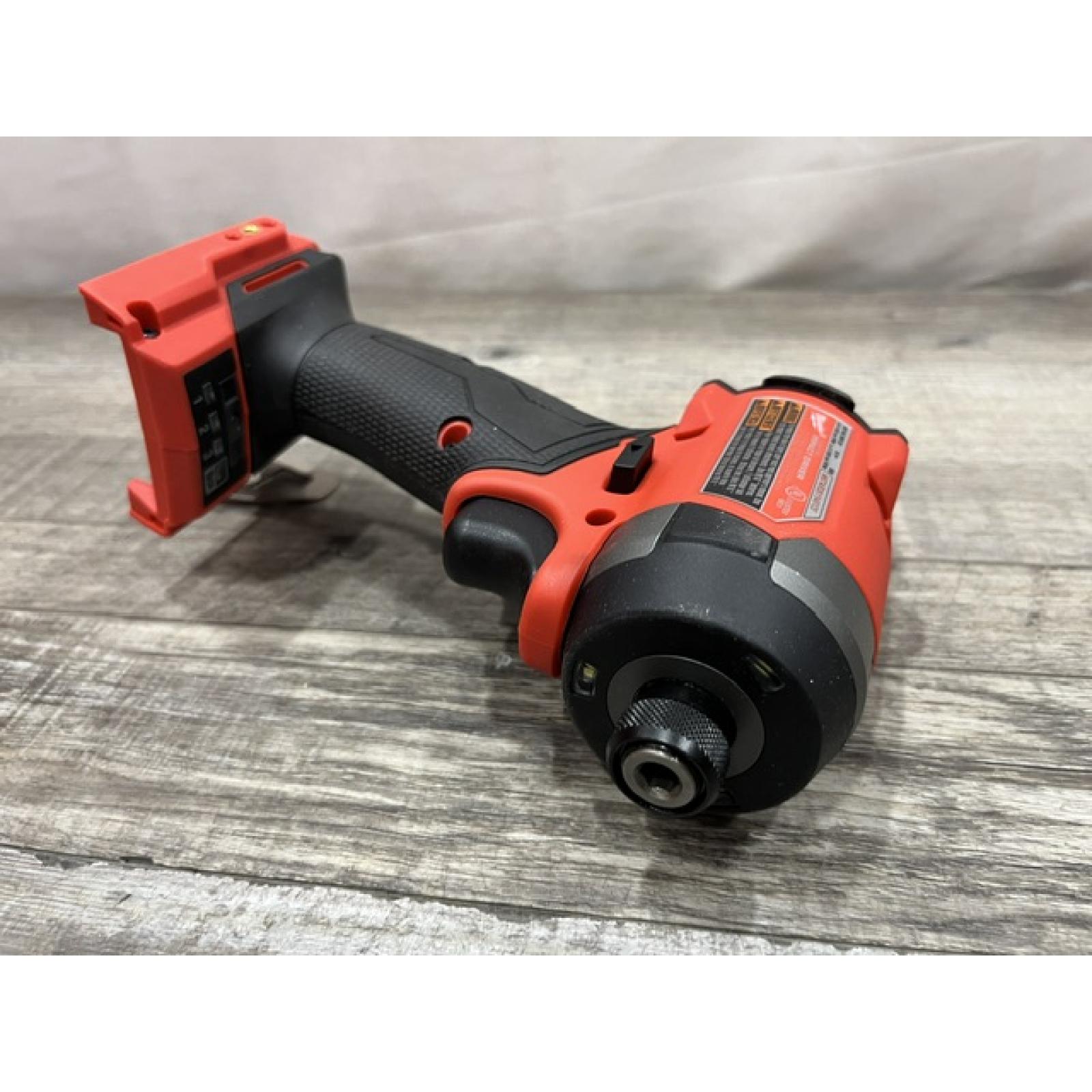 AS-IS Milwaukee FUEL 18V Lithium-Ion Brushless Cordless 1/4 in. Hex Impact Driver (Tool-Only)