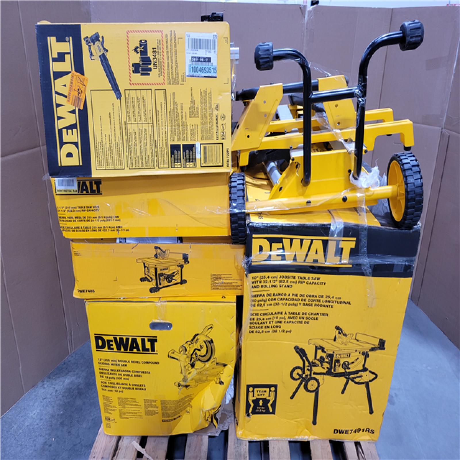 CALIFORNIA AS-IS TOOL PALLET