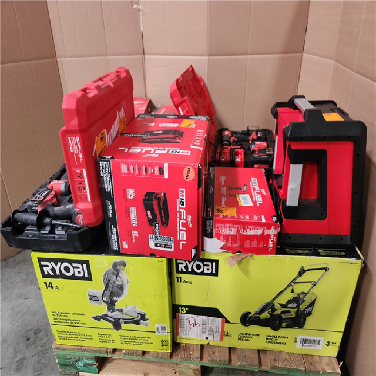 CALIFORNIA AS-IS TOOL PALLET