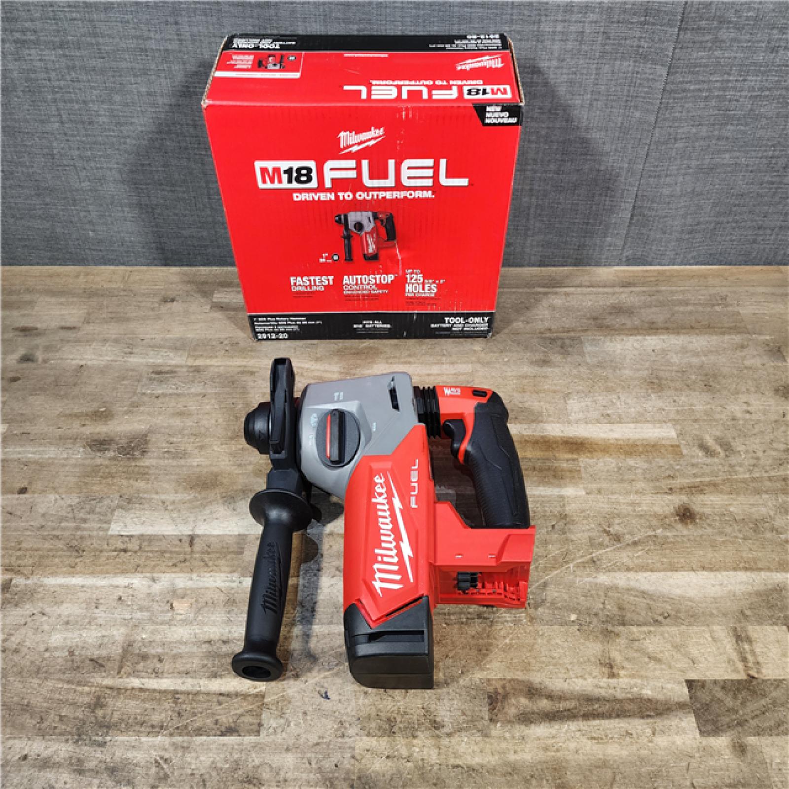 HOUSTON LOCATION - AS-IS Milwaukee FUEL 18V Lithium-Ion Brushless Cordless 1 in. SDS-Plus Rotary Hammer (Tool-Only)