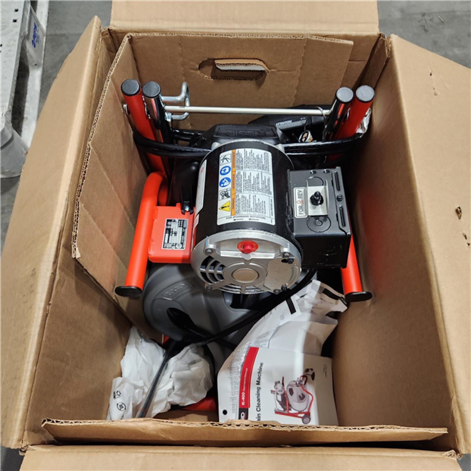 Dallas Location - As-Is RIDGID K-400 Drain Cleaning Snake Auger