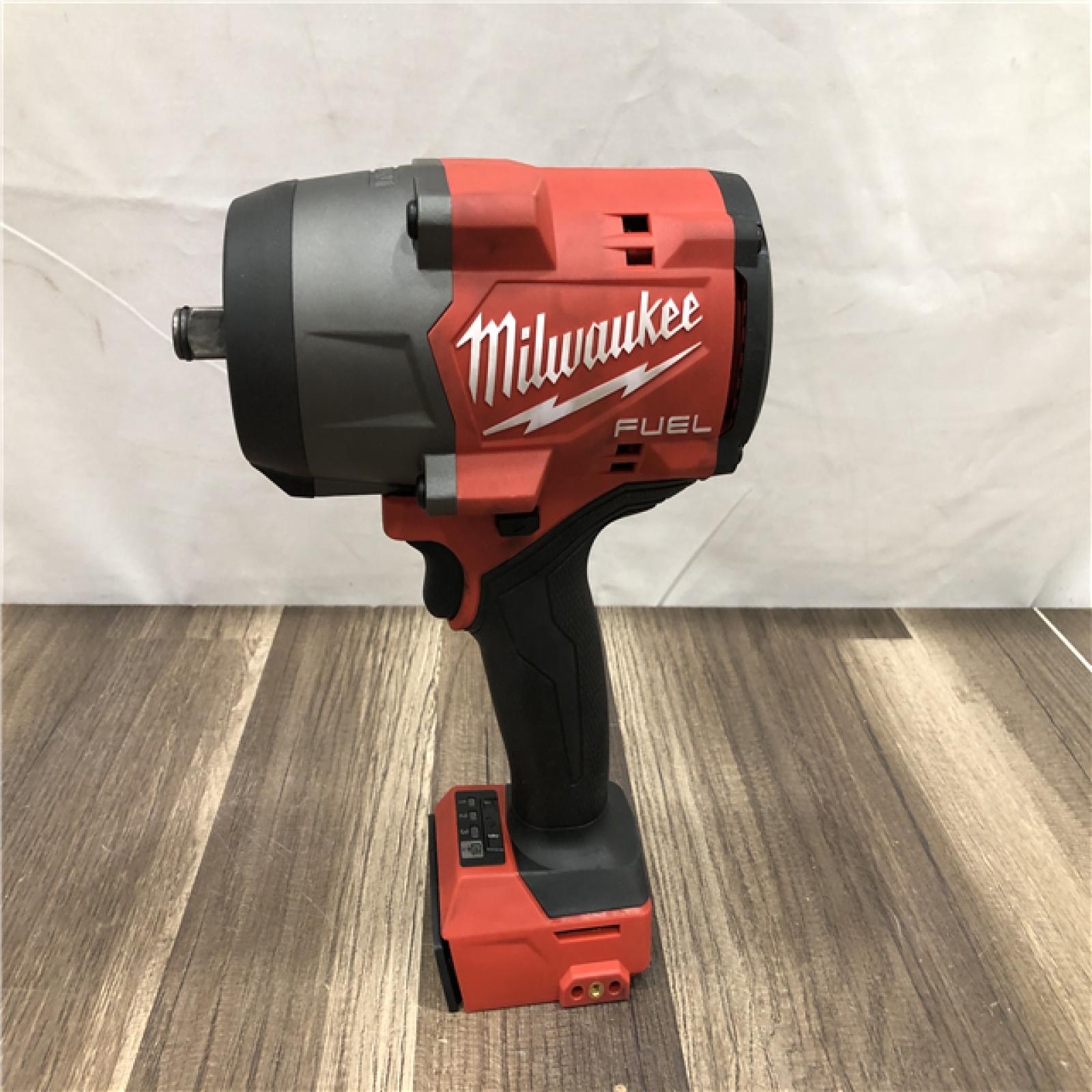AS-IS Milwaukee FUEL 18V Lithium-Ion Brushless Cordless 1/2 in. Impact Wrench with Friction Ring (Tool-Only)