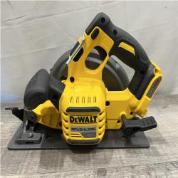 AS-IS DEWALT FLEXVOLT 60V MAX Cordless Brushless 7-1/4 in. Circular Saw with Brake (Tool Only)