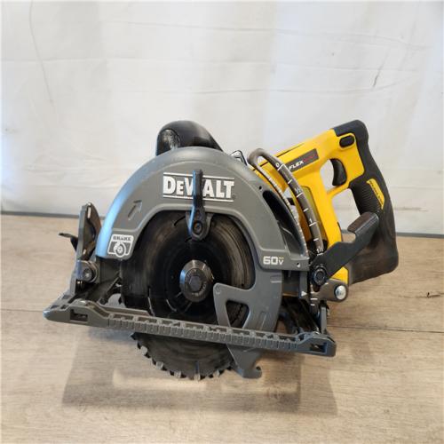 AS-IS- DEWALT FLEXVOLT 60V MAX Cordless Brushless 7-1/4 in. Wormdrive Style Circular Saw (Tool Only)