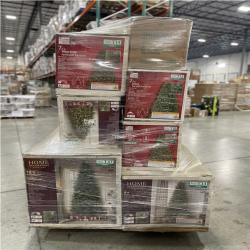DALLAS LOCATION- AS-IS ASSORTED CHRISTMAS TREES PALLET