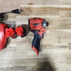 HOUSTON LOCATION - AS - IS Milwaukee FUEL SURGE 12V Lithium-Ion Brushless Cordless 1/4 in. Hex Impact Driver Compact Kit