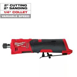 NEW! - Milwaukee M12 FUEL 12V Lithium-Ion Brushless Cordless 1/4 in. Straight Die Grinder (Tool-Only)