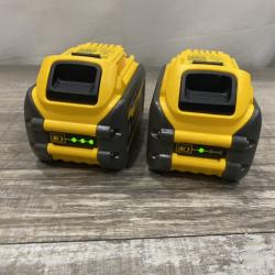 AS-IS DEWALT FLEXVOLT 20V/60V MAX Lithium-Ion 6.0Ah Battery Pack (2 Pack)