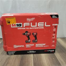 AS-IS M18 FUEL 18V Lithium-Ion Brushless Cordless Hammer Drill and Impact Driver Combo Kit (2-Tool) with 2 Batteries