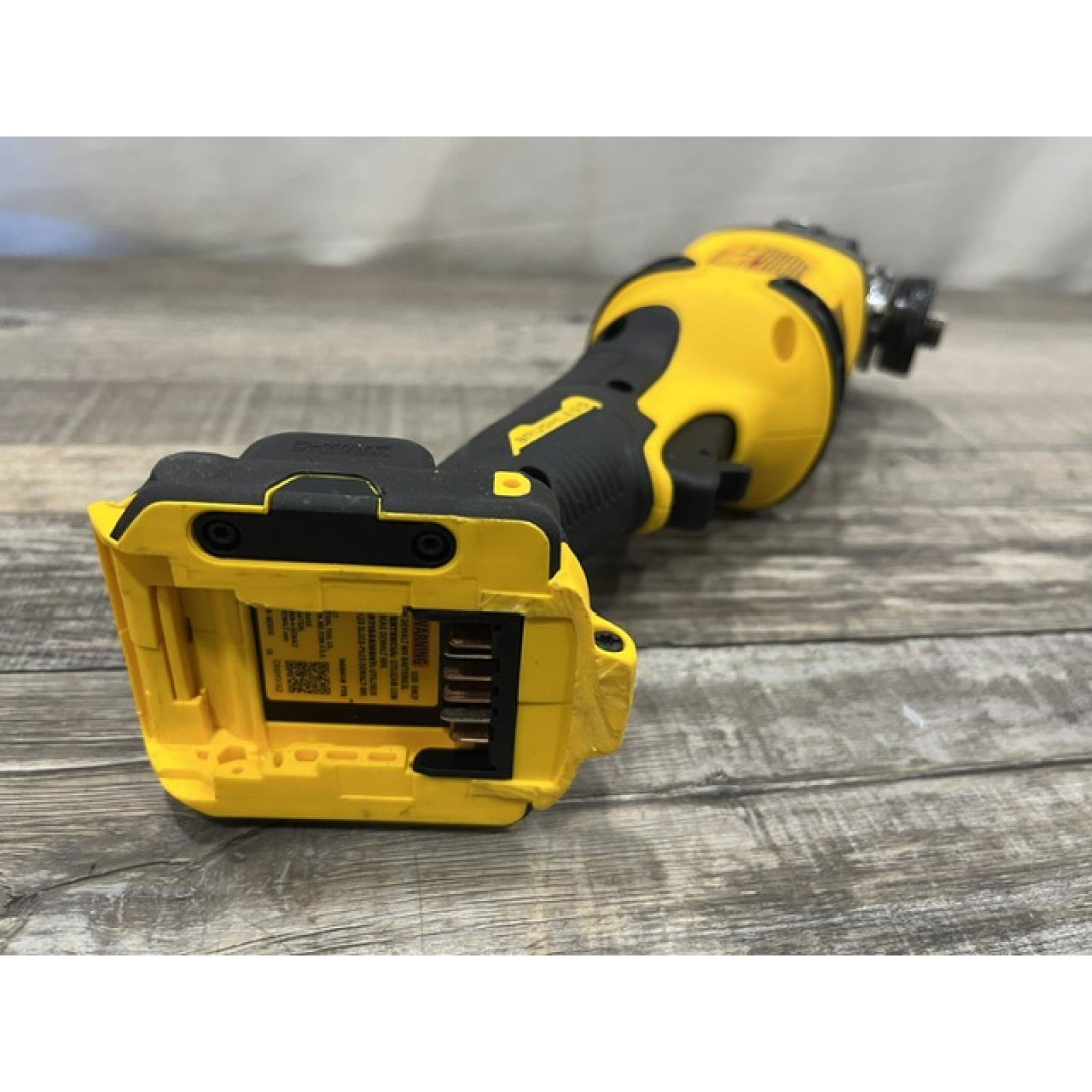 AS-IS DEWALT FLEXVOLT 60V MAX Cordless Brushless 4.5 in. to 6 in. Small Angle Grinder with Kickback Brake (Tool Only)