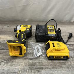 AS-IS DEWALT Atomic 20V Max Lithium-Ion Brushless Cordless Compact 1/4 in. Impact Driver Kit