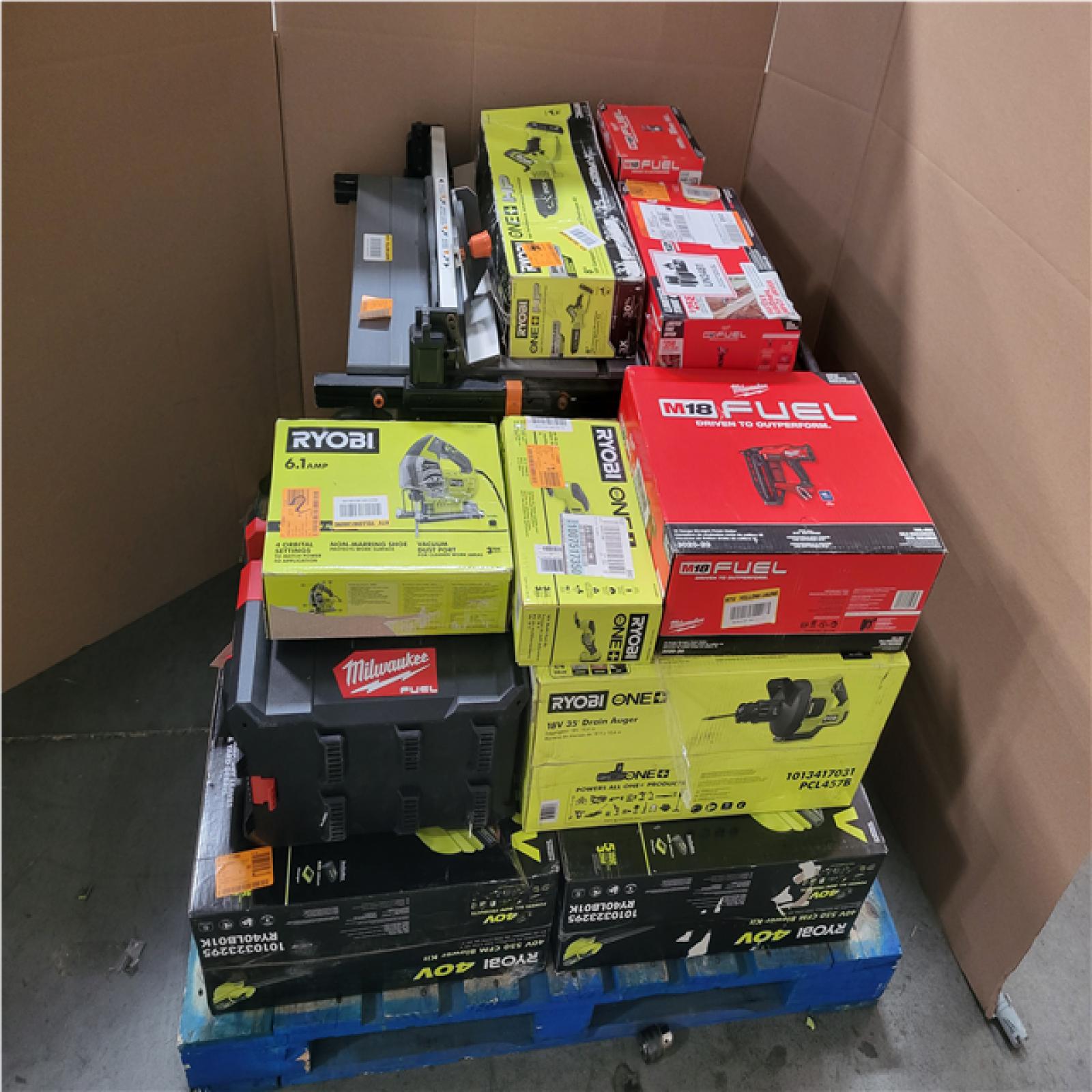 CALIFORNIA AS-IS TOOL PALLET