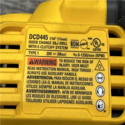 AS-IS DEWALT 20V Max Cordless Brushless 7/16 in. Quick Change Stud and Joist Drill (Tool Only)