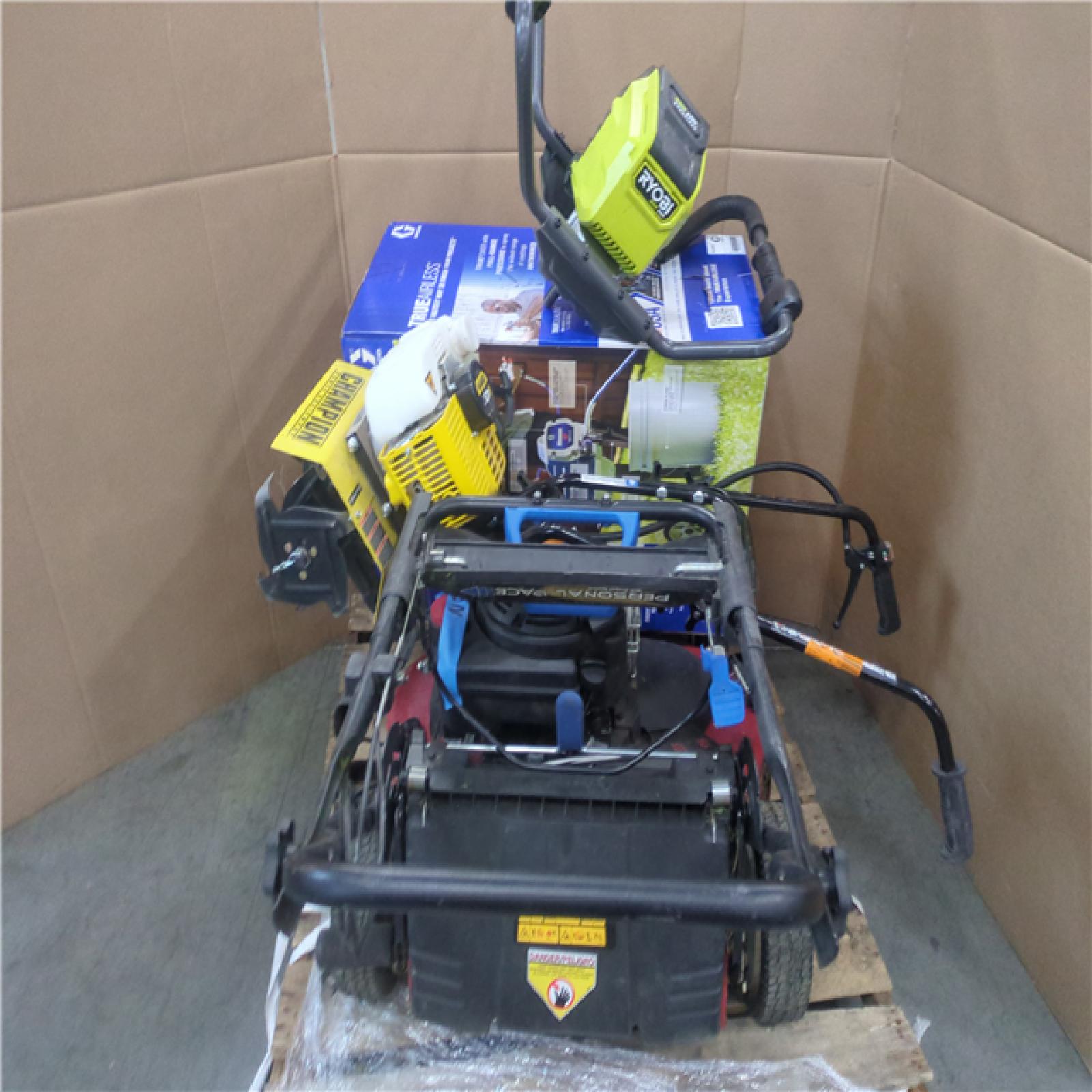 CALIFORNIA AS-IS OUTDOOR POWER EQUIPMENT