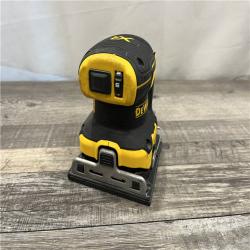AS-IS DEWALT 20V MAX XR Brushless Cordless 1/4 Sheet Variable Speed Sander (Tool Only)