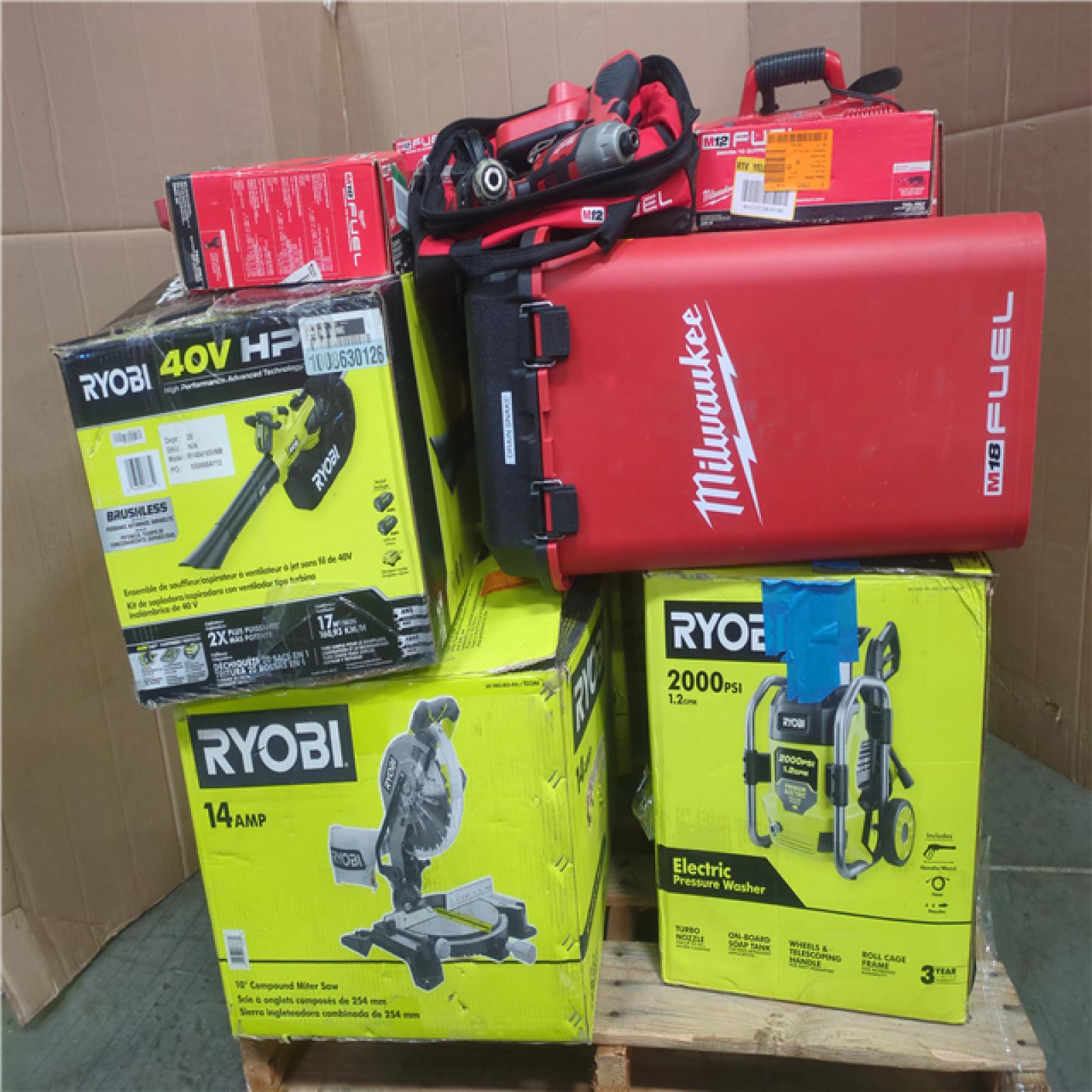 CALIFORNIA AS-IS TOOL PALLET