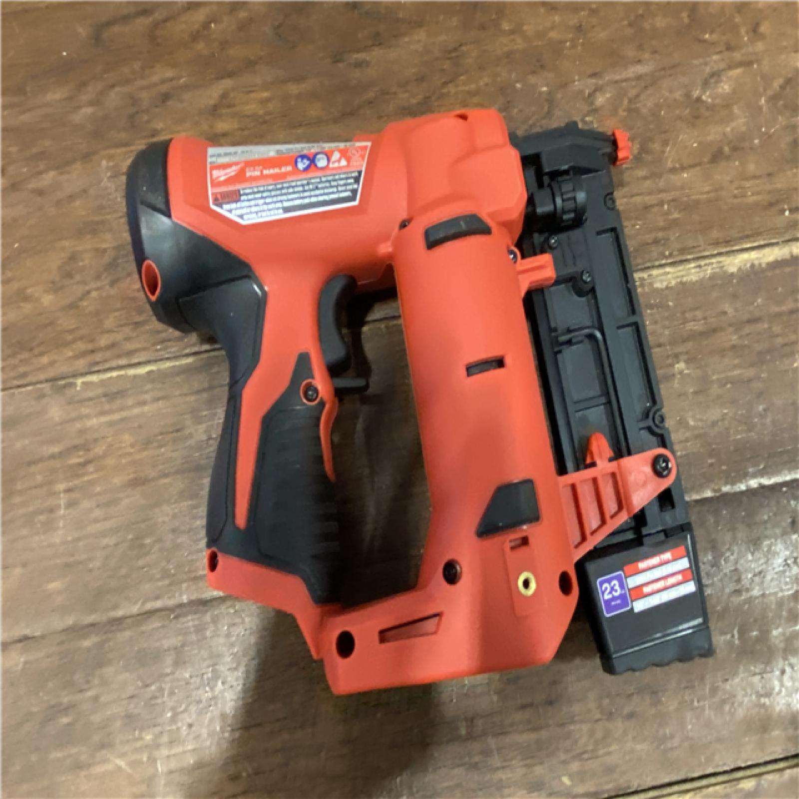 AS-ISMilwaukee 2540-20 12V 23 Gauge Cordless Pin Nailer (Tool Only)