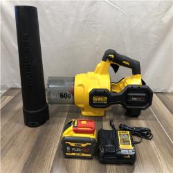 AS-IS DEWALT FLEXVOLT 60V MAX 125 MPH 600 CFM Brushless Cordless Battery Powered Blower Kit