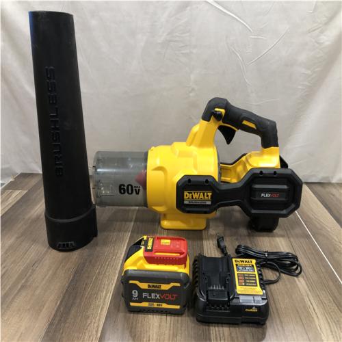 AS-IS DEWALT FLEXVOLT 60V MAX 125 MPH 600 CFM Brushless Cordless Battery Powered Blower Kit