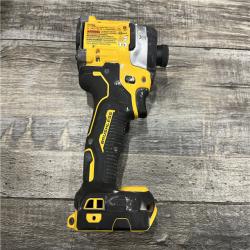 AS-IS DEWALT 20V MAX XR Lithium-Ion Brushless Cordless 3-Speed High Torque 1/4 in. Impact Driver Kit