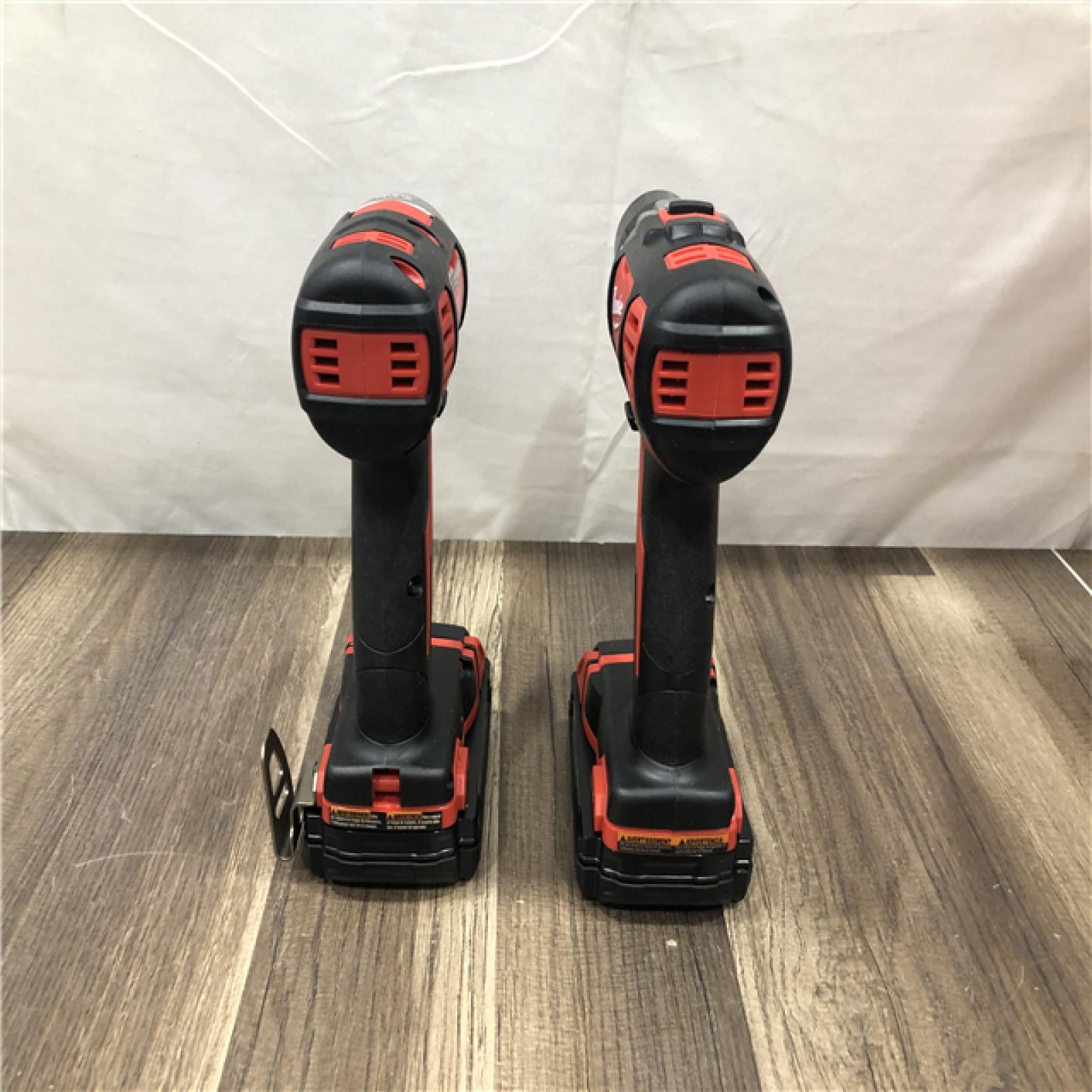 AS-IS Milwaukee M18 18V Lithium-Ion Cordless Drill Driver/Impact Driver Combo Kit