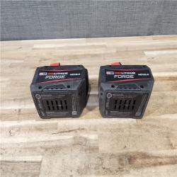 HOUSTON LOCATION - AS-IS MILWAUKEE FORGE BATTERY PACK QTY - 2