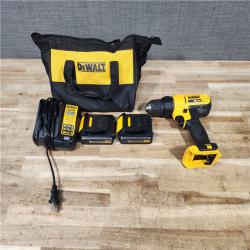 HOUSTON LOCATION - AS - IS DEWALT 20V MAX Cordless 1/2 in. Drill/Driver Kit