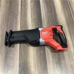 AS-IS Milwaukee 18V Lithium-Ion Cordless SAWZALL Reciprocating Saw (Tool-Only)