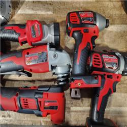 Houston Location AS-IS M18 18-Volt Lithium-Ion Cordless Combo Kit (6-Tool) with 2-Batteries  Charger and Tool Bag