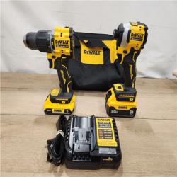 AS-IS- DeWalt 2-Tool Combo Kit W/ (2) BATTERY & CHARGER