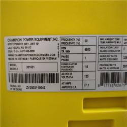 CALIFORNIA AS-IS CHAMPION PORTABLE POWER GENERATOR