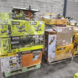 Pittston Location As-Is Power Tools Partial Truckload (13 Pallets) 8270-B