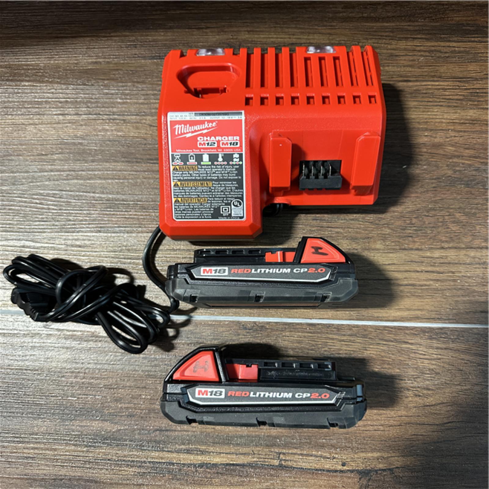 California AS-IS Milwaukee M18 Short Throw Press Tool Kit W/Pex Crimp Jaws, (2) Batteries, Charger & Hard Case