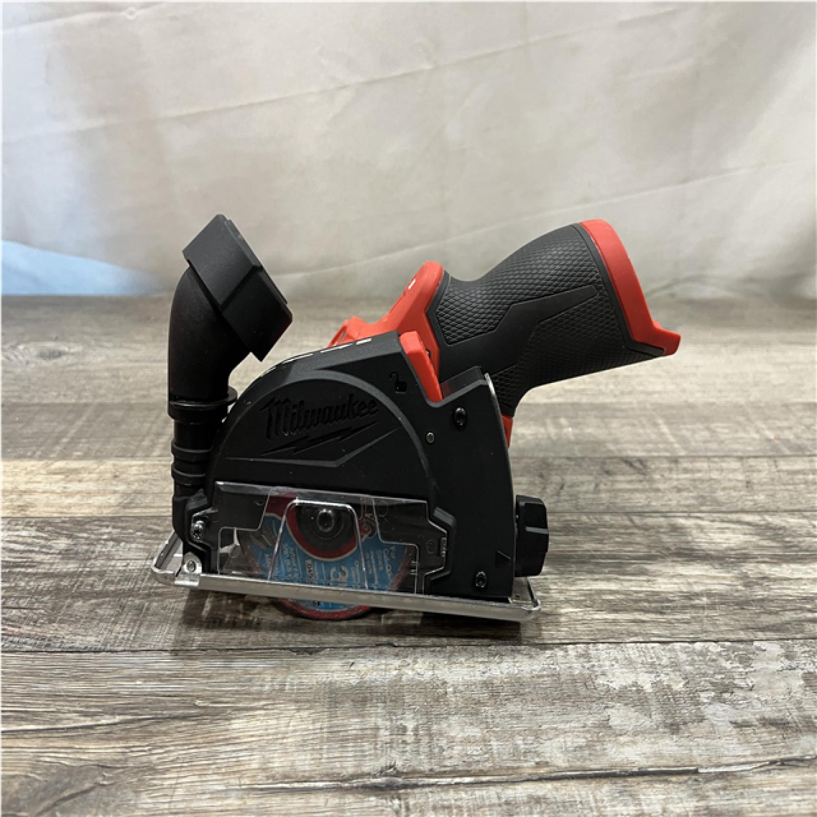 AS-IS Milwaukee FUEL 12V Lithium-Ion Brushless Cordless 3 in. Cut Off Saw (Tool-Only)