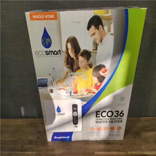 HOUSTON LOCATION - AS-IS (NEW) ECOSMART ECO36 TANKLESS ELECTRIC WATER HEATER