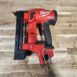 HOUSTON LOCATION - AS-IS Milwaukee FUEL 18-Volt Lithium-Ion Brushless Cordless 18-Gauge 1/4 in. Narrow Crown Stapler (Tool-Only)