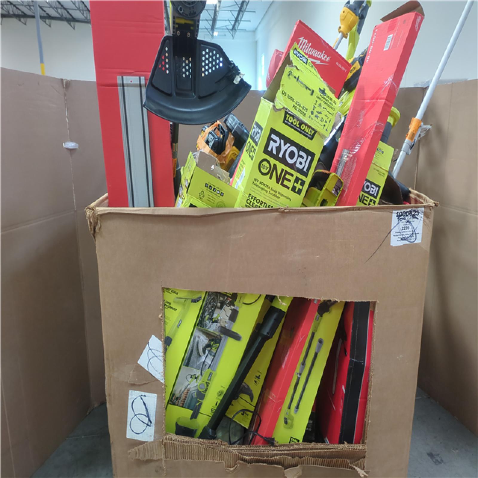 CALIFORNIA AS-IS TOOL PALLET