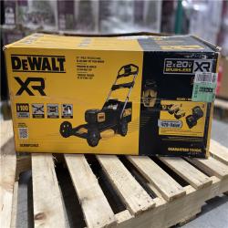 Dallas Location - As-Is DEWALT 2x20V MAX 21 in.Lawn Mower Kit with (2) 10 Ah Batteries and Chargers