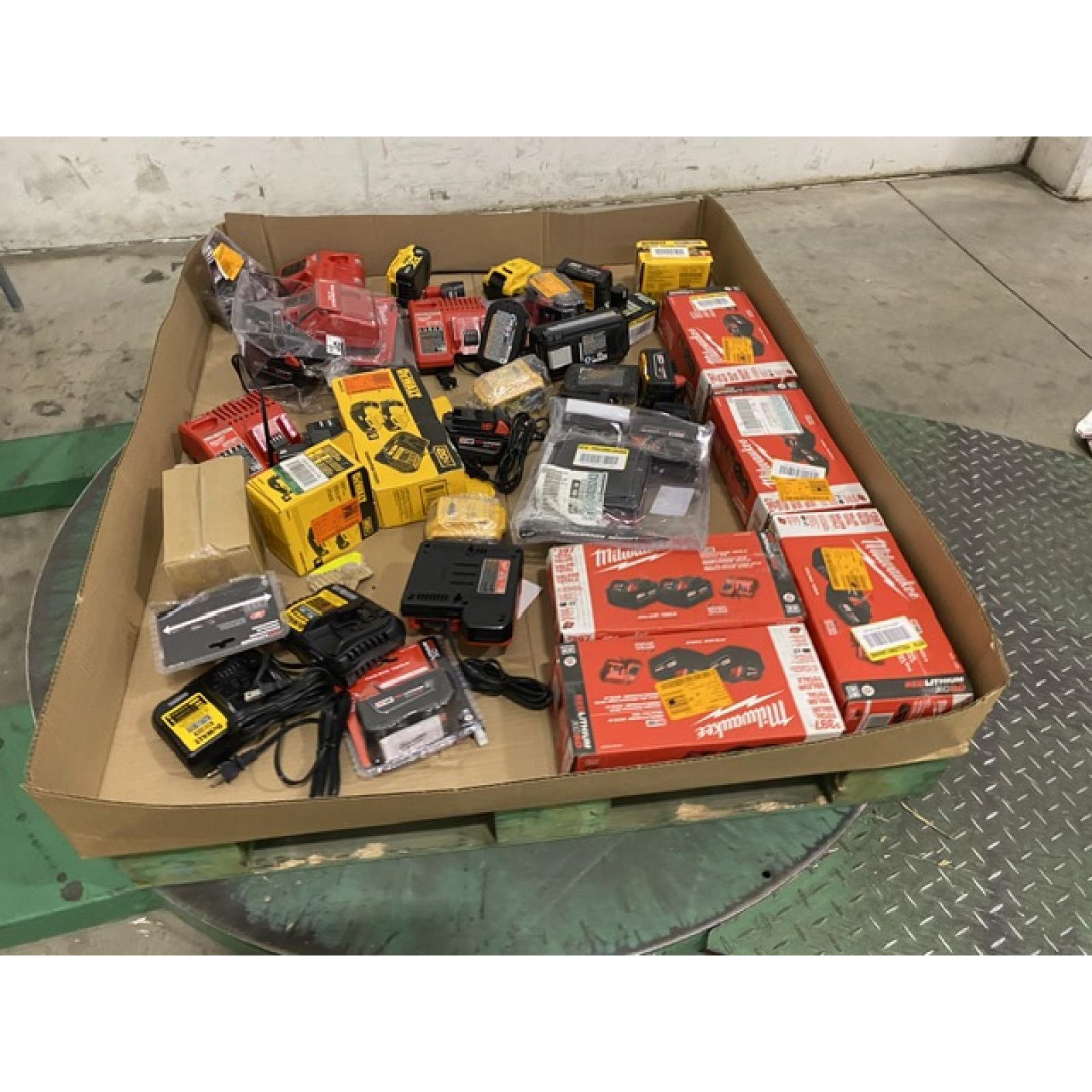 Dallas Location - As-Is Battery Tool Pallet