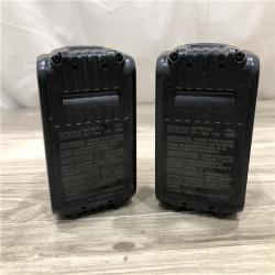 AS-IS DEWALT 20V MAX XR Premium Lithium-Ion 5.0Ah Battery Pack (2 Pack)