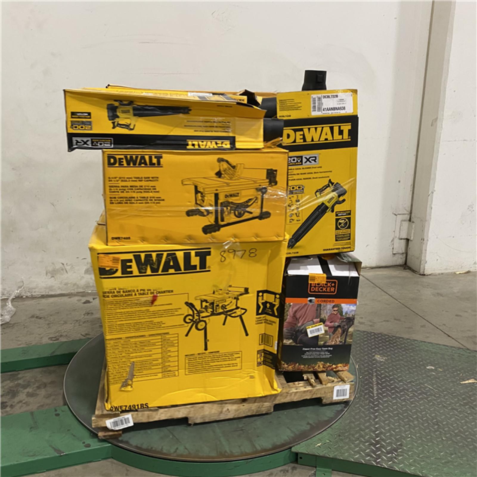 Dallas Location - As-Is DEWALT Tool Pallet