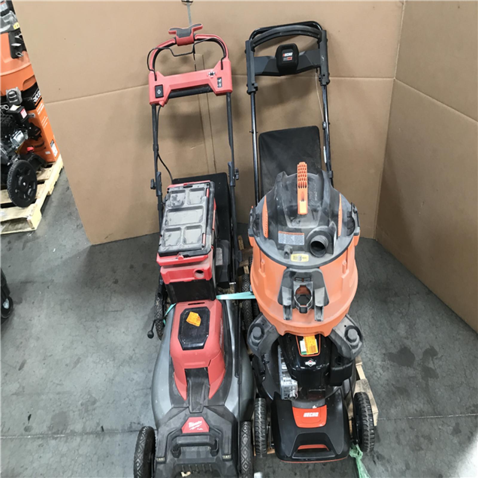 CALIFORNIA AS-IS OUTDOOR POWER EQUIPMENT