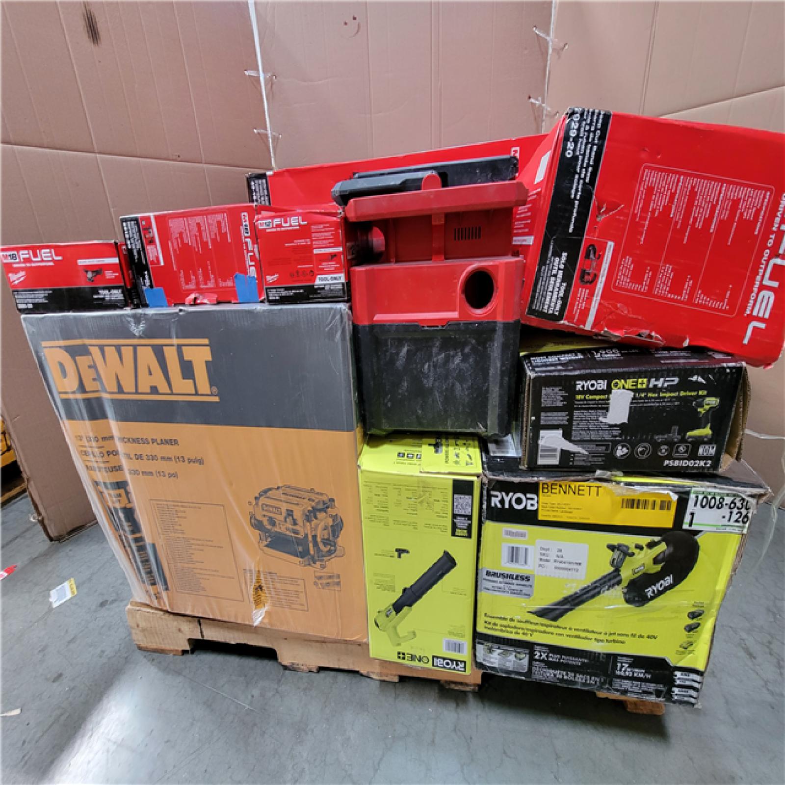 CALIFORNIA AS-IS TOOL PALLET