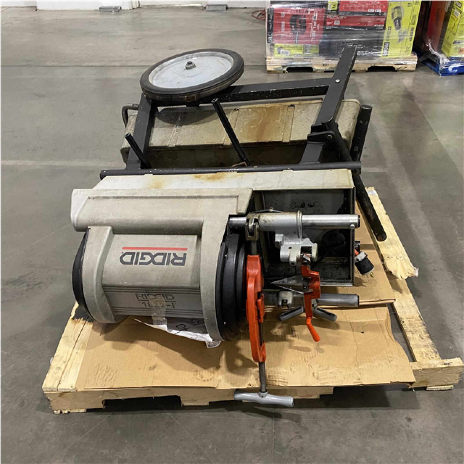 Dallas Location - As-Is Ridgid 1822-1 Auto Chuck Pipe Threader Machine Threading